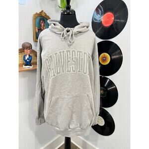 Galveston Texas Graphic Hoodie – Super Soft & Cozy – Size XL